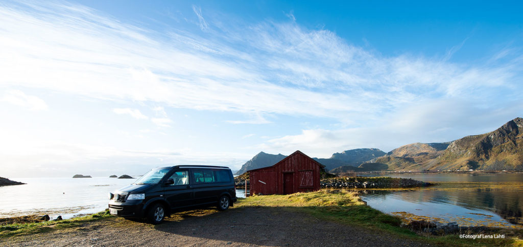VW camper from Lofoten Vw Camper in Malnes in Lofoten